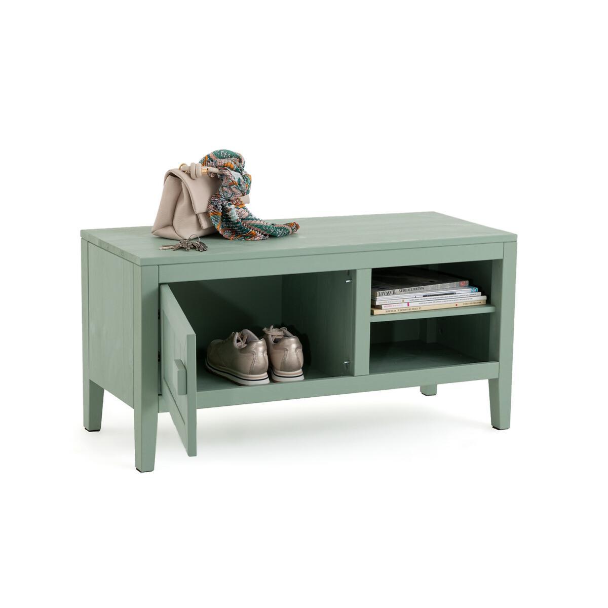 Carlos Pine Storage Bench – image 5