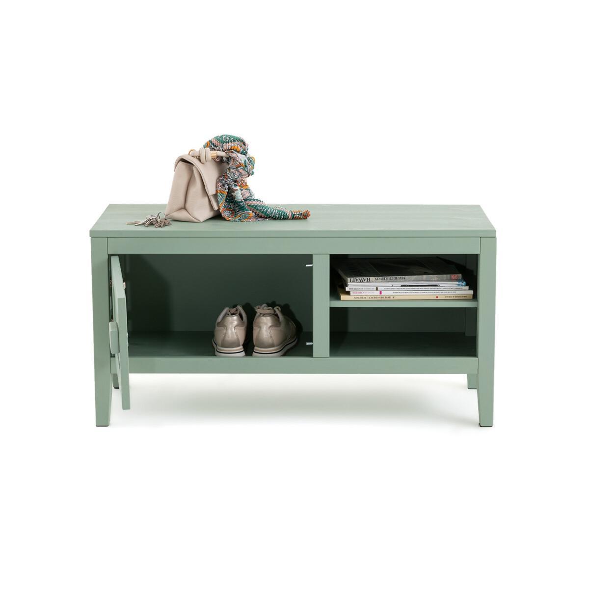 Carlos Pine Storage Bench – image 6