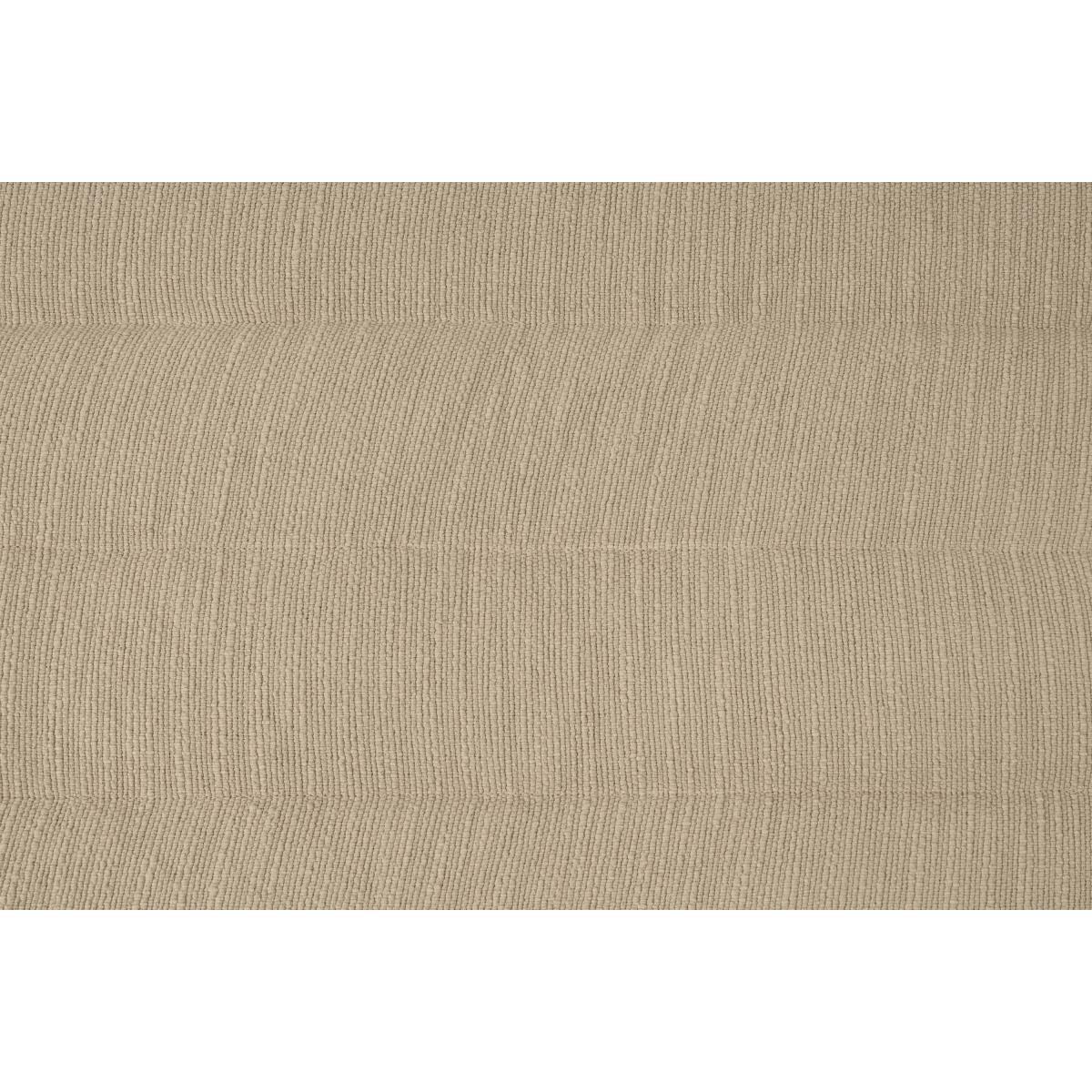 Gus Quilted Modular Floor Cushion, Oatmeal Cotton Slub – image 8