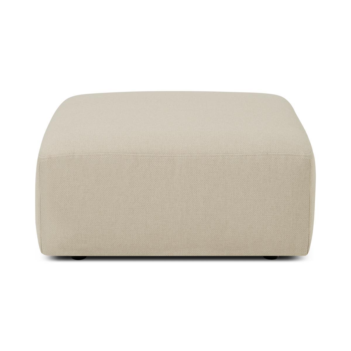 Jacklin Footstool, Natural Recycled Weave – image 2