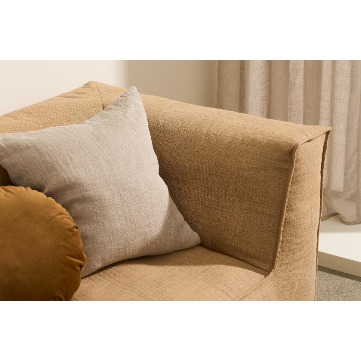 Thalia Modular Corner Bean Seat, Jute – image 5