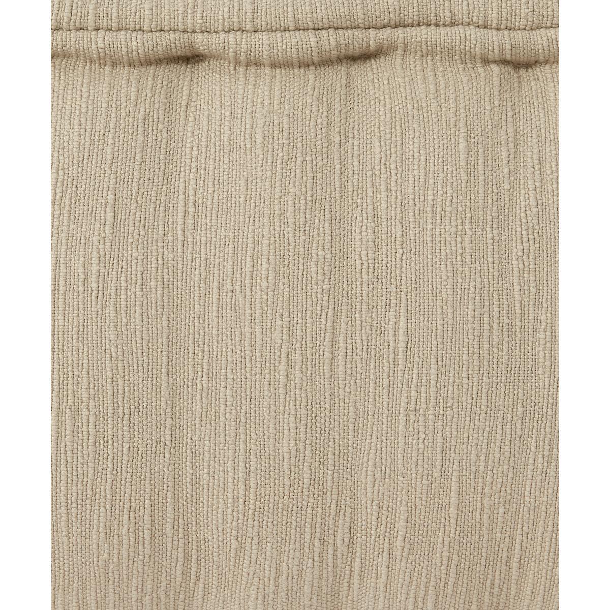 Sully Large Floor Cushion, Oatmeal Cotton Slub – image 6