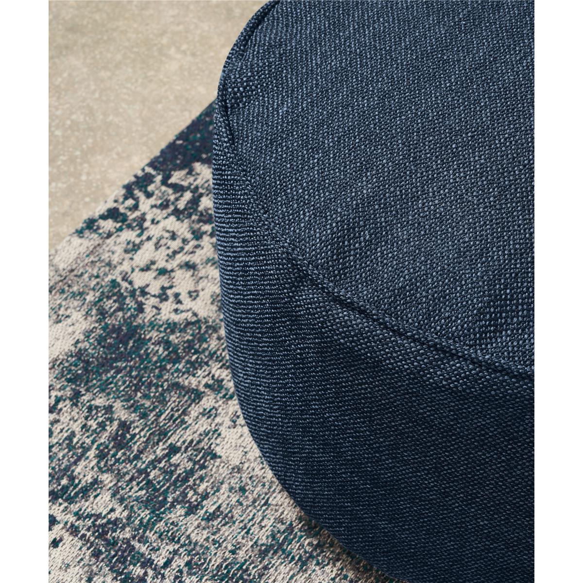 Lux Floor Cushion, Midnight Weave – image 4