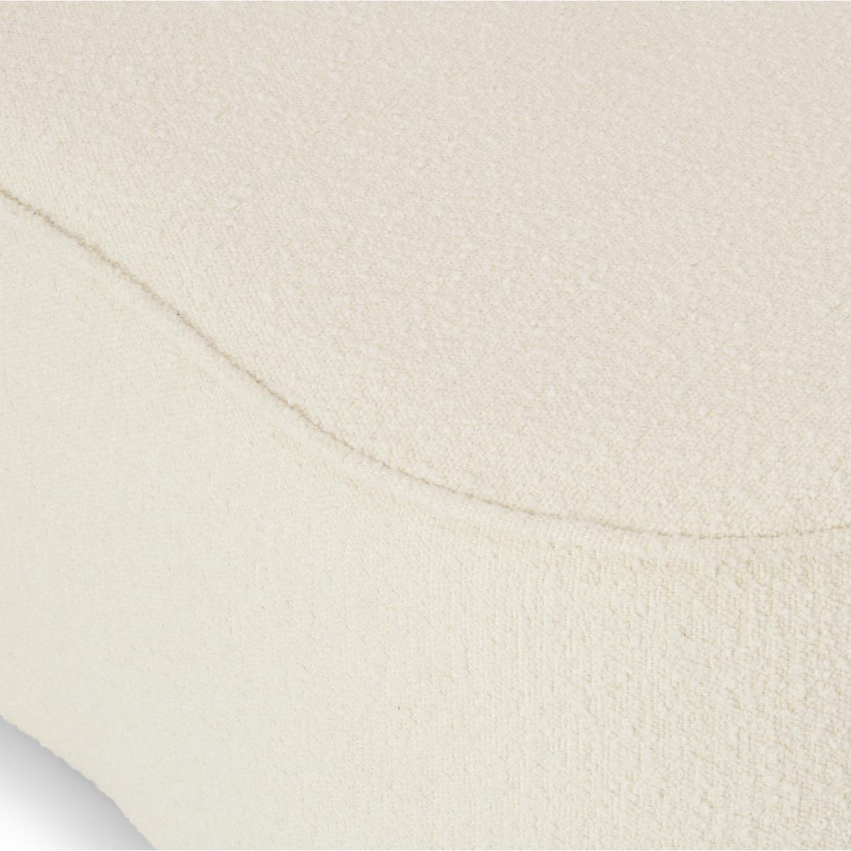 Kooper Pouffe, White Boucle – image 10