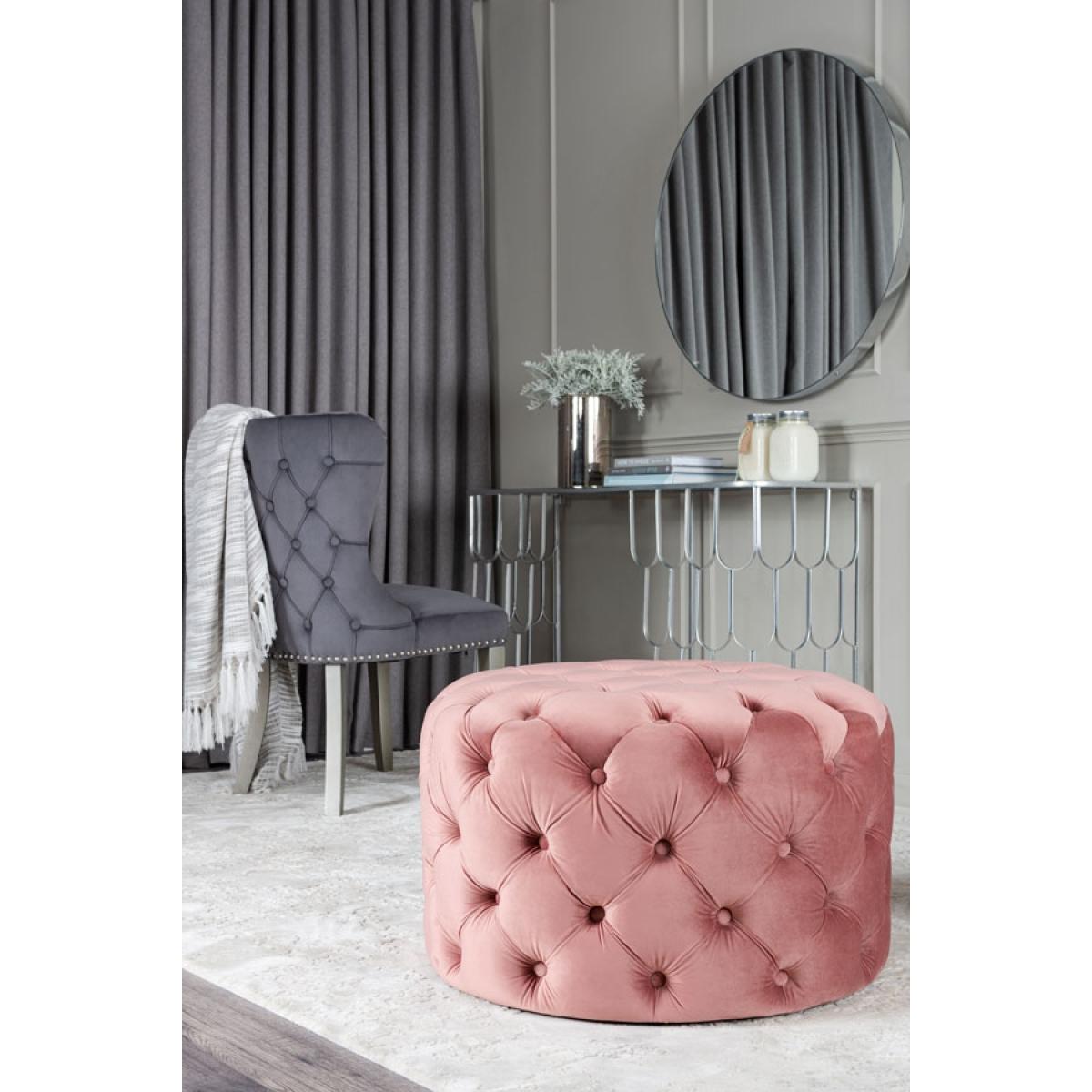 Nevia Ottoman - Blush Pink – image 2