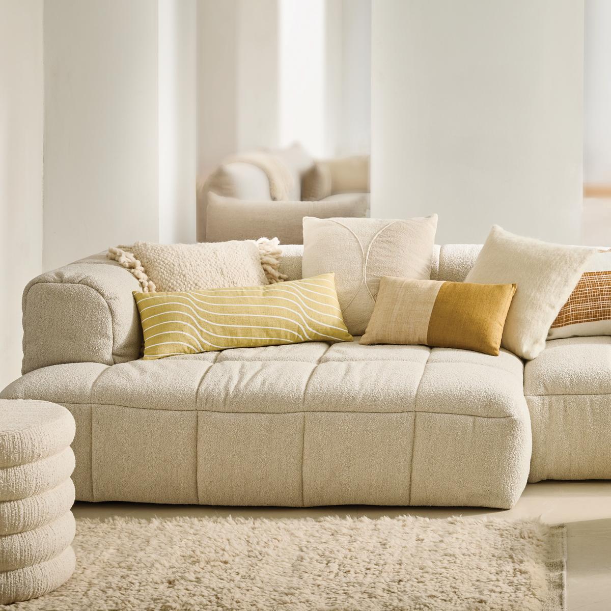 URBAN NATURE CULTURE Andria pouf Ø39 cm Off white – image 3