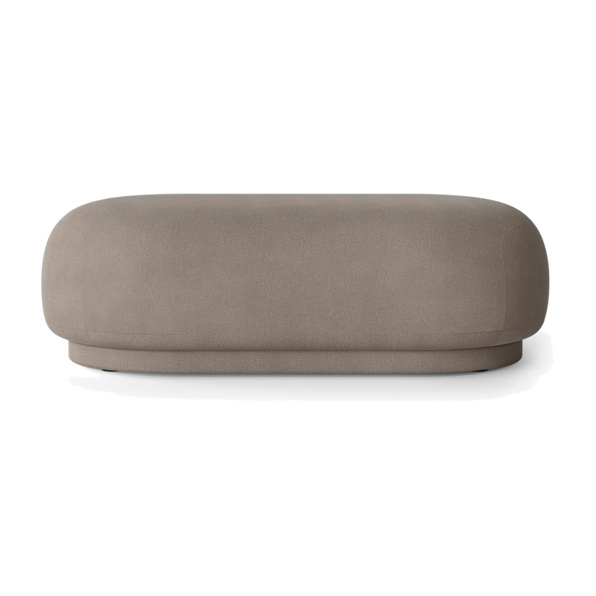 ferm LIVING Rico ottoman Brushed warm grey