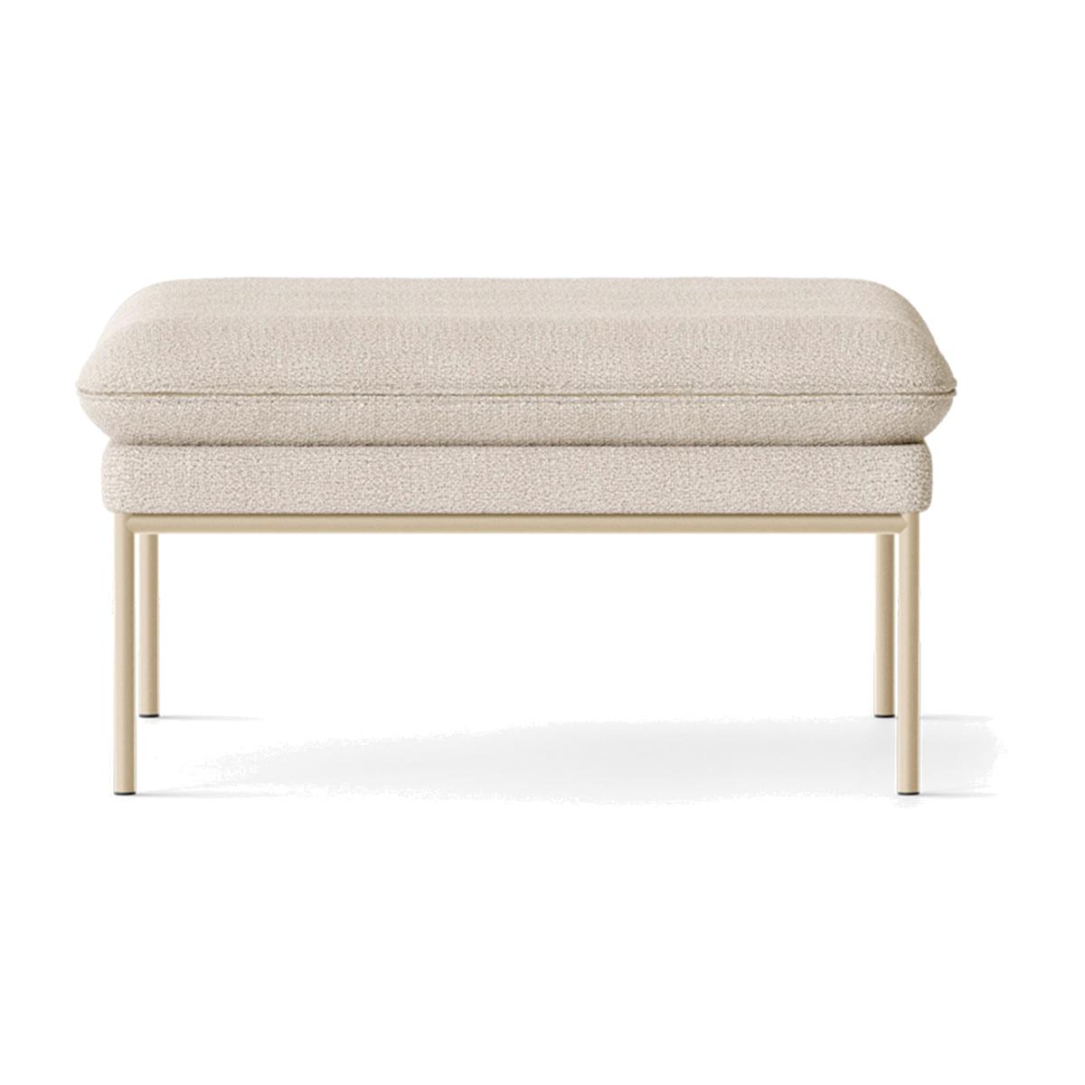 ferm LIVING Turn pouf sit pouf Cashmere bouclé off white