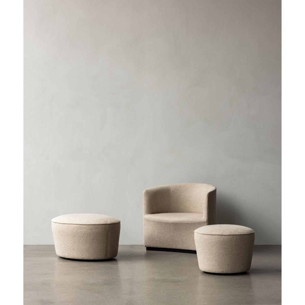 MENU Cairn pouf Ø60 cm Bouclé 02 – image 3
