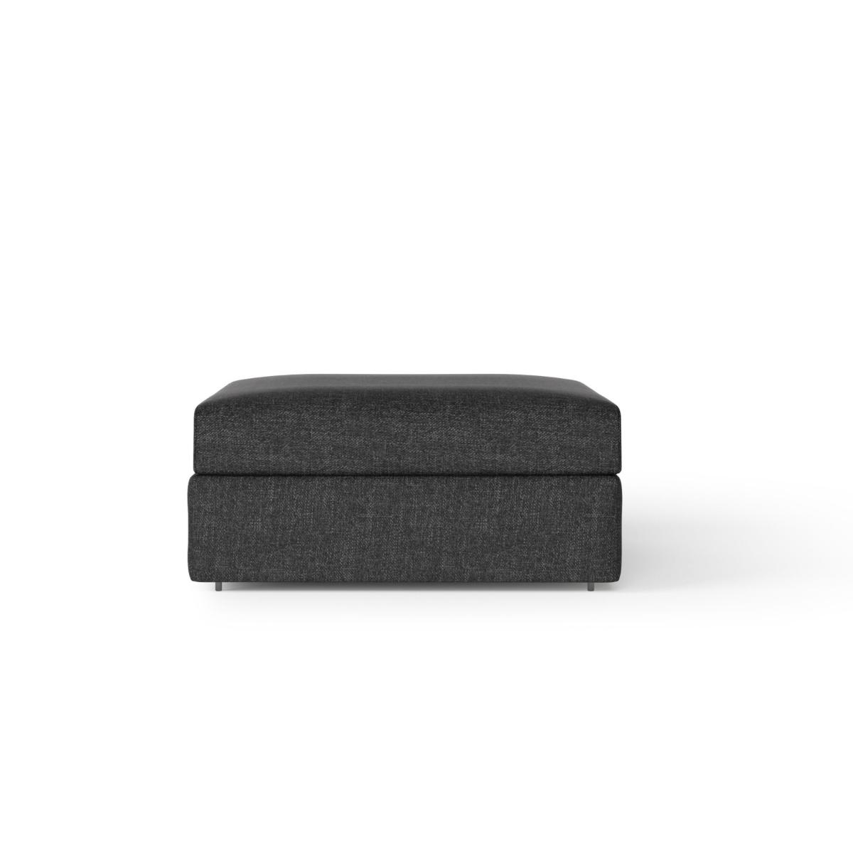 Cloud - Ottoman - Textured Dark Grey – image 2
