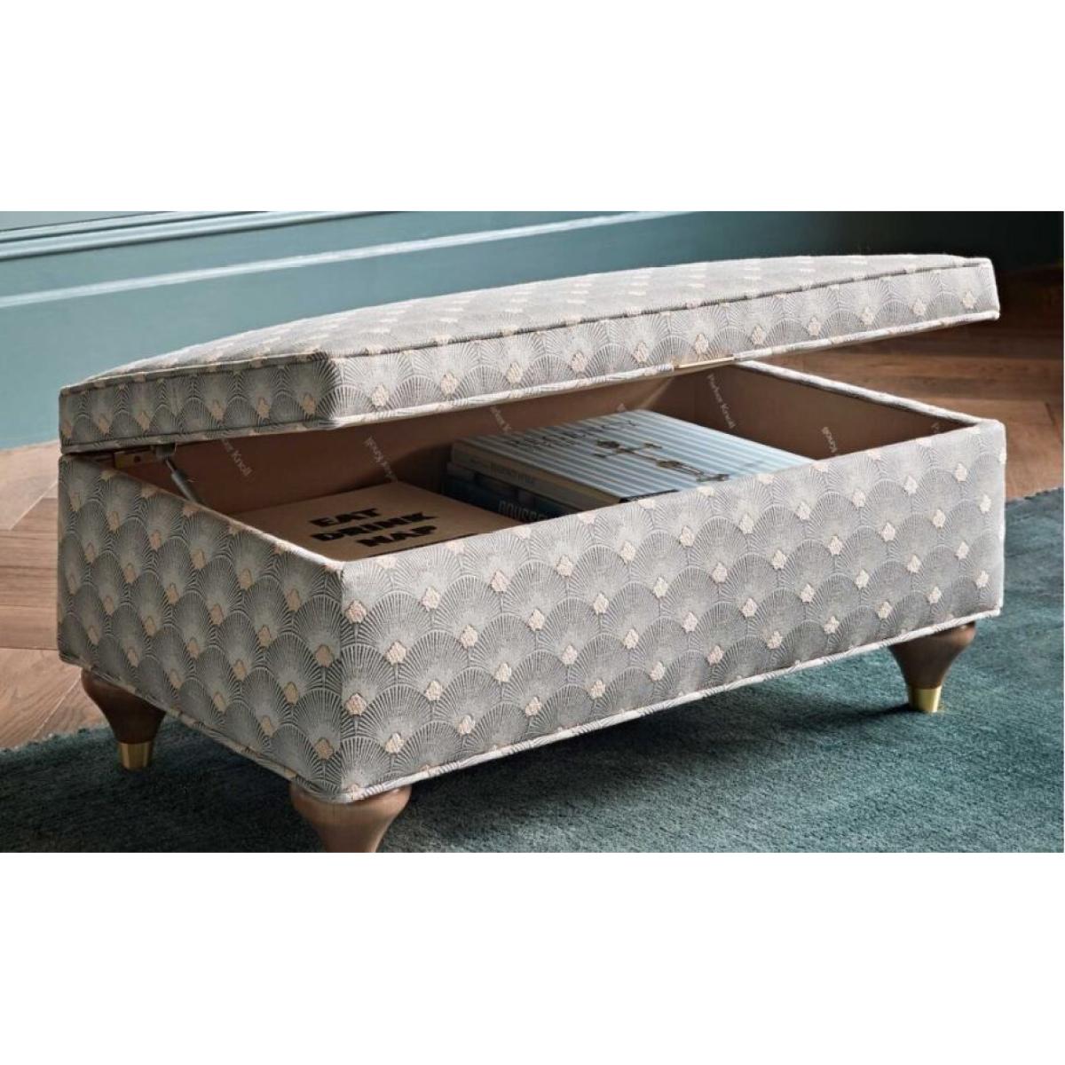 Parker Knoll Camden Footstool Fabric – image 3