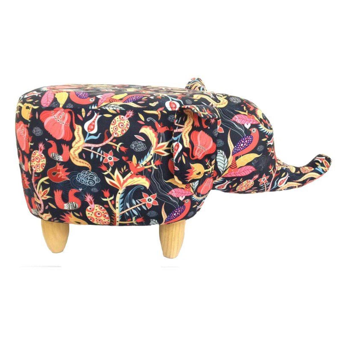Balarama The Flower Elephant Footstool – image 2