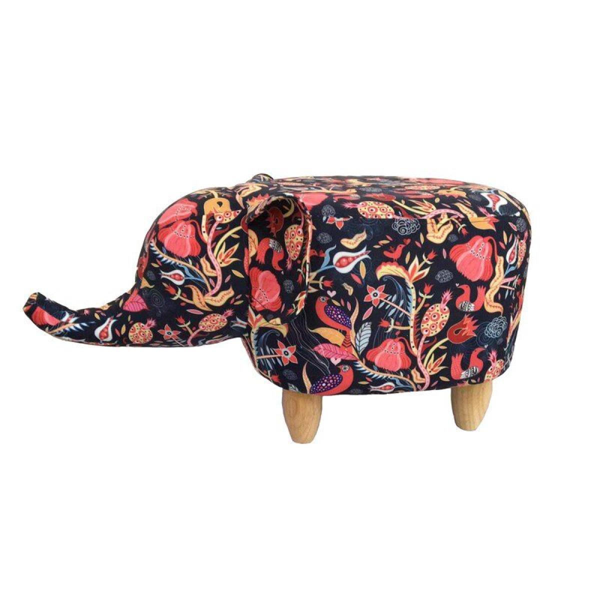 Balarama The Flower Elephant Footstool – image 3