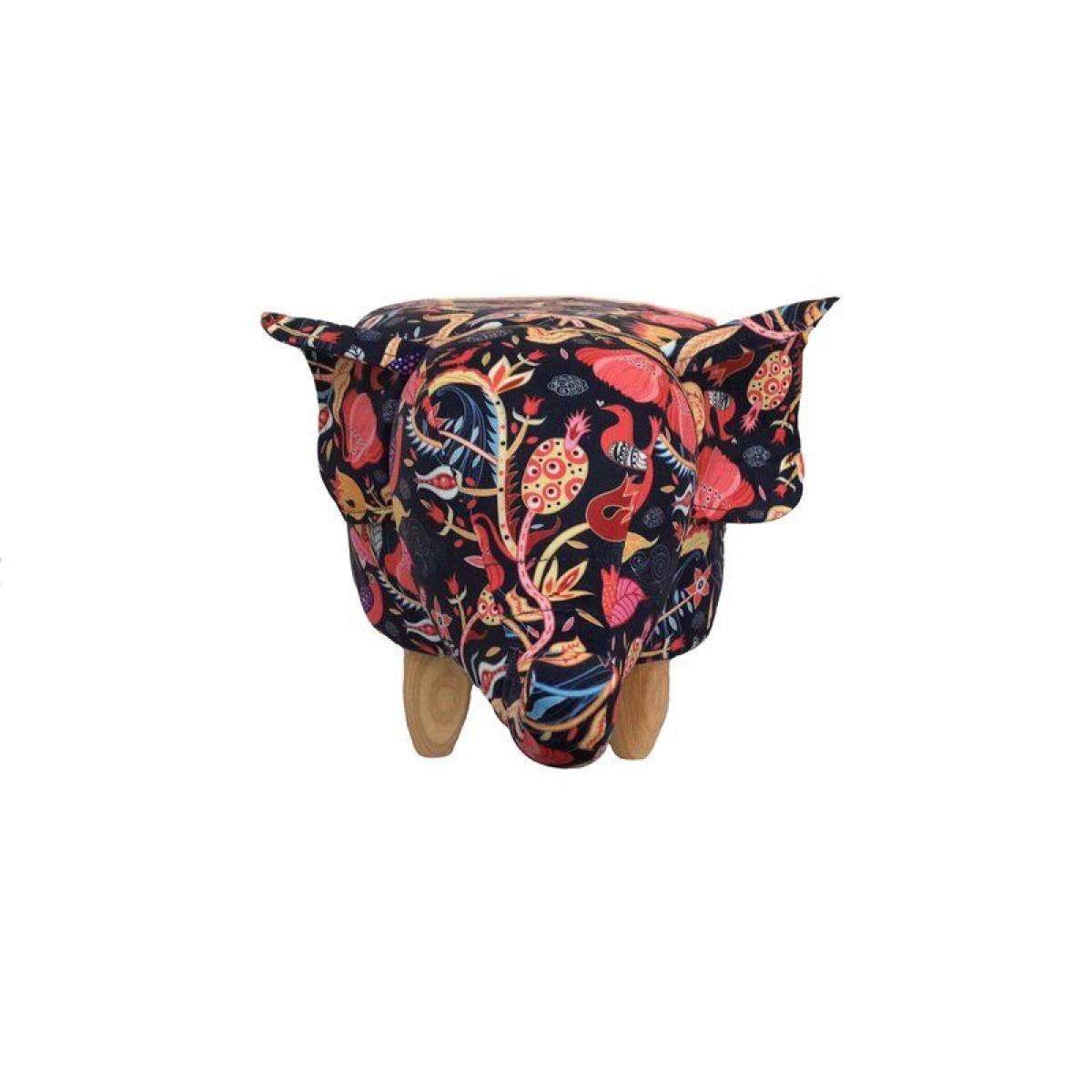Balarama The Flower Elephant Footstool – image 4