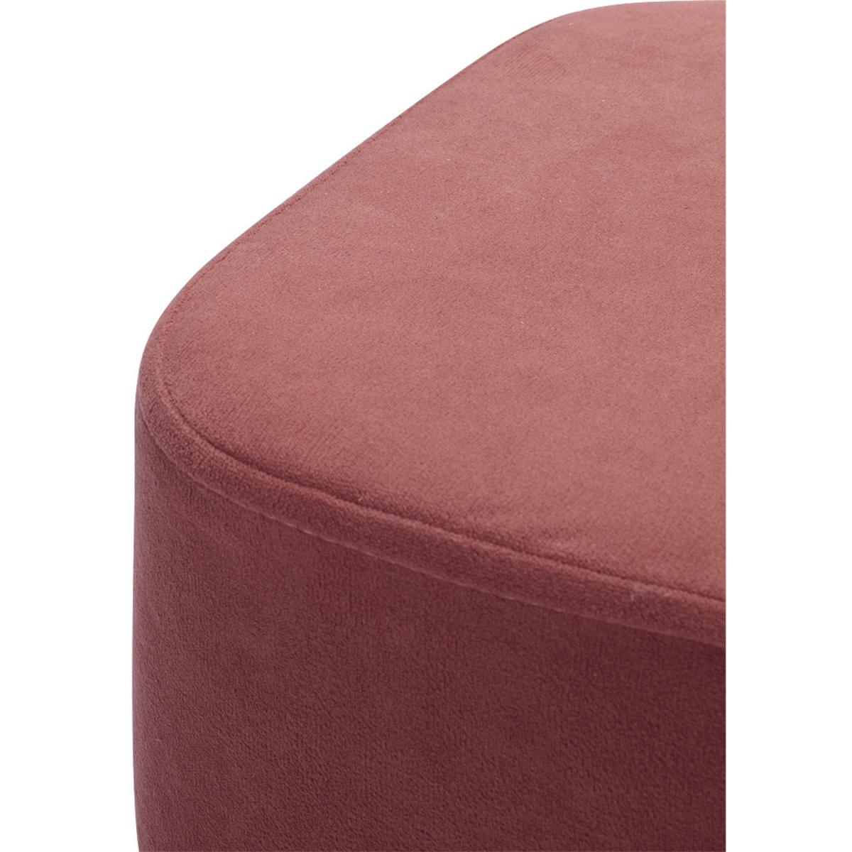 Velvet Footstools - Grey Pink – image 2