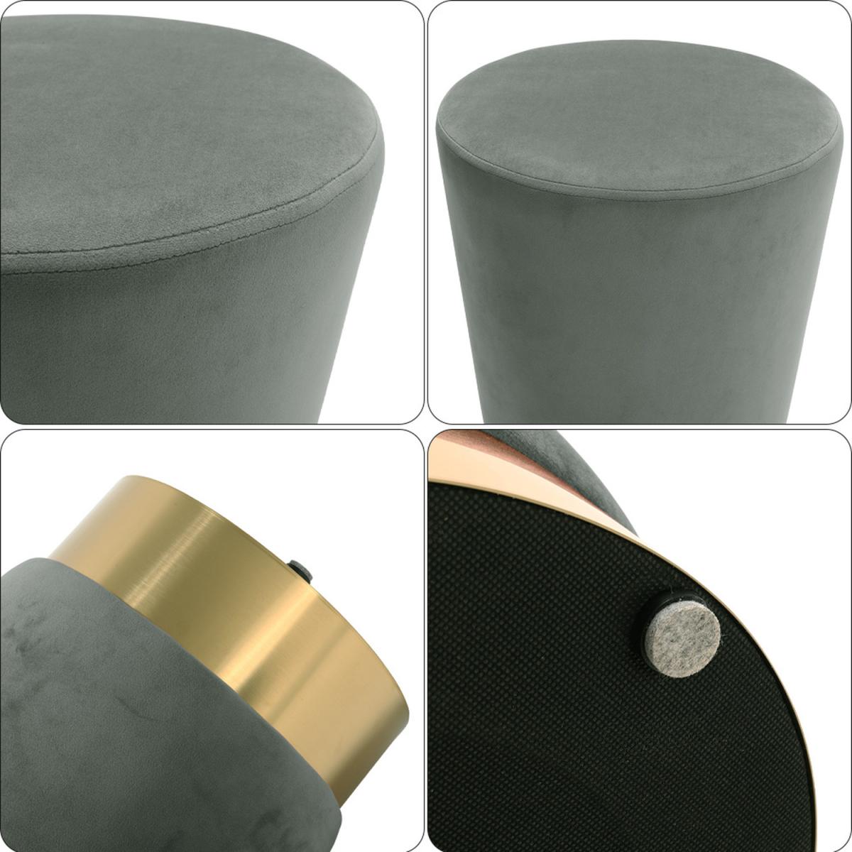 Elegant Footstool - Grey – image 3