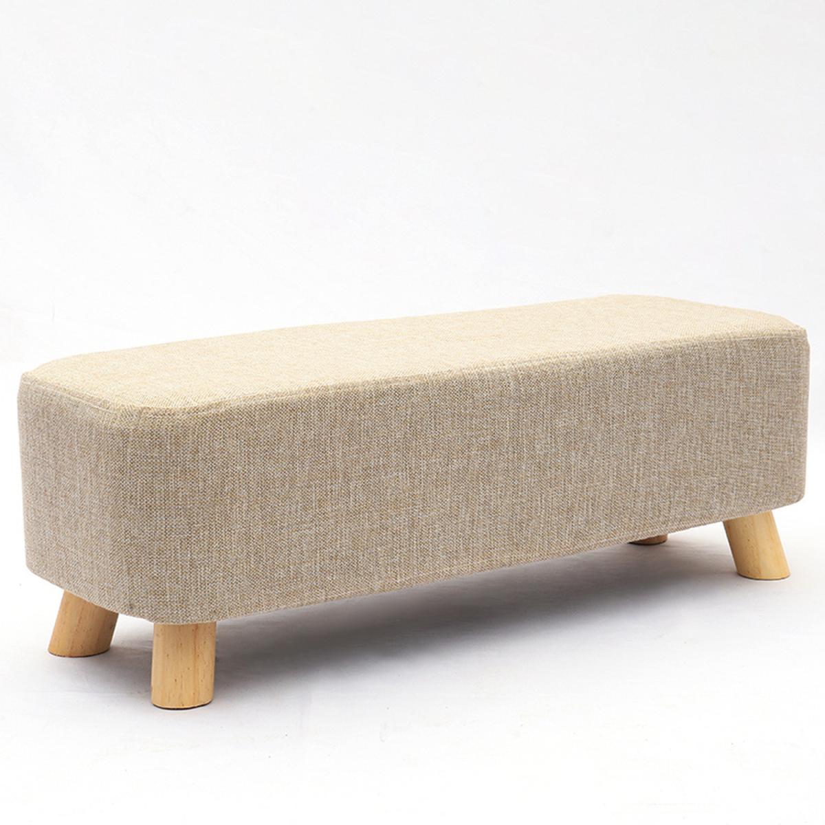 Rectangle Accent Footstool - Yellow / 81cm – image 17