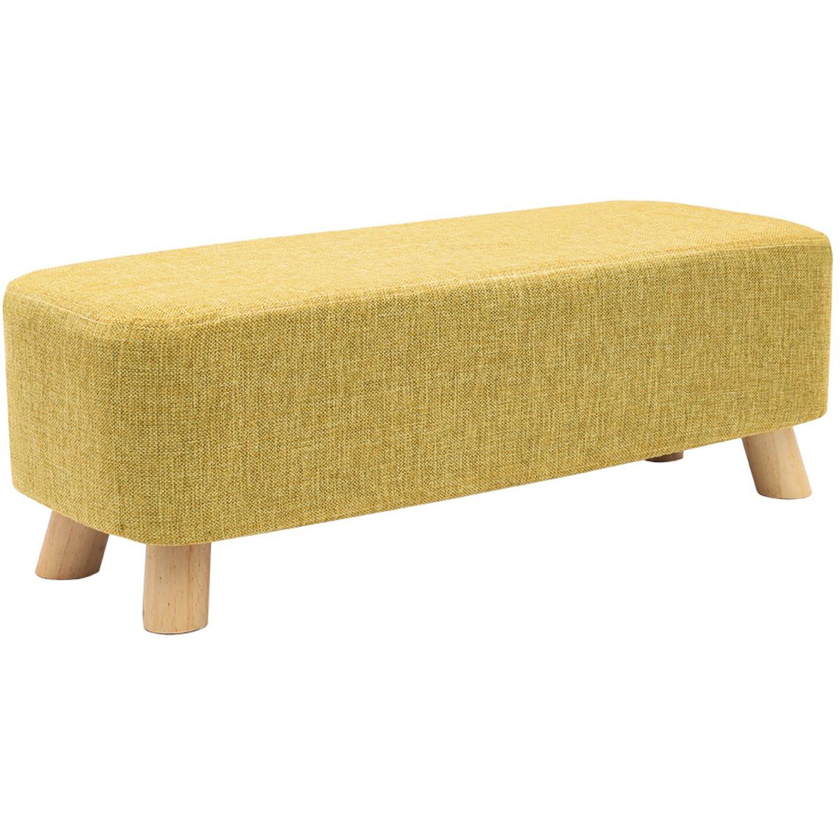 Rectangle Accent Footstool - Yellow / 81cm – image 23