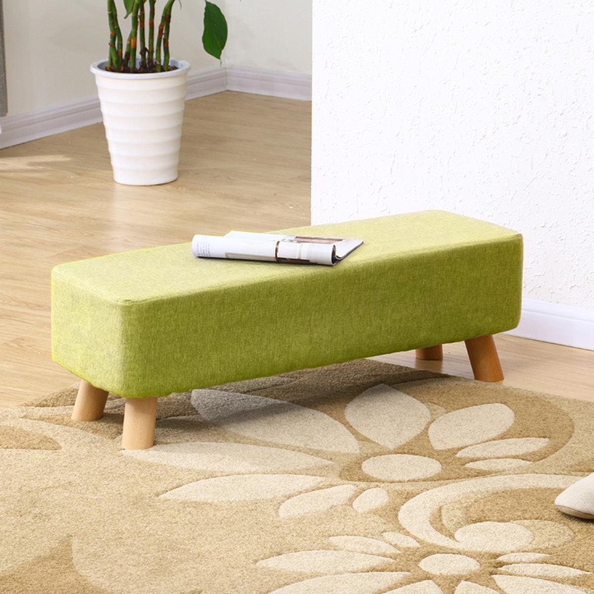 Rectangle Accent Footstool - Yellow / 81cm – image 5