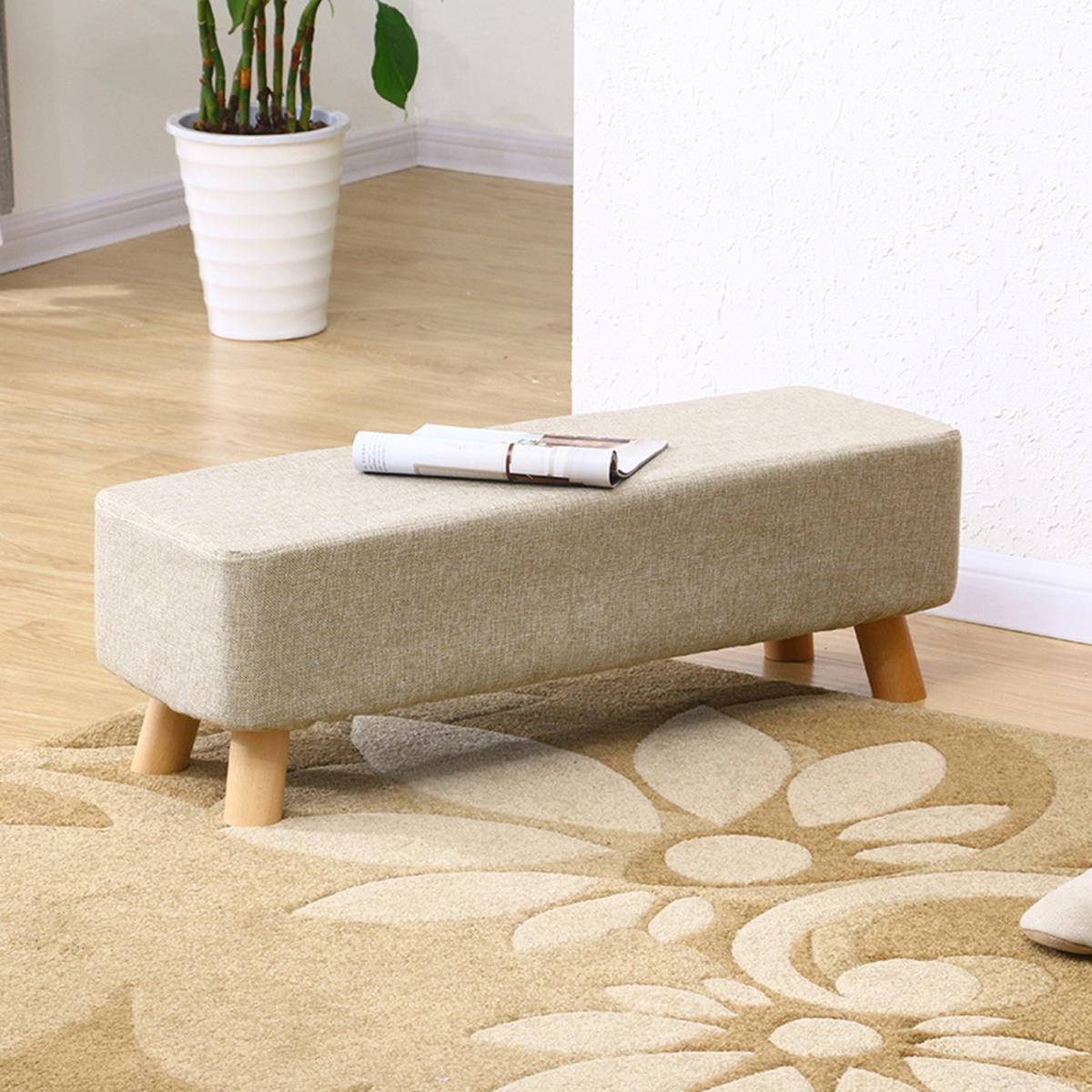Rectangle Accent Footstool - Yellow / 81cm – image 7