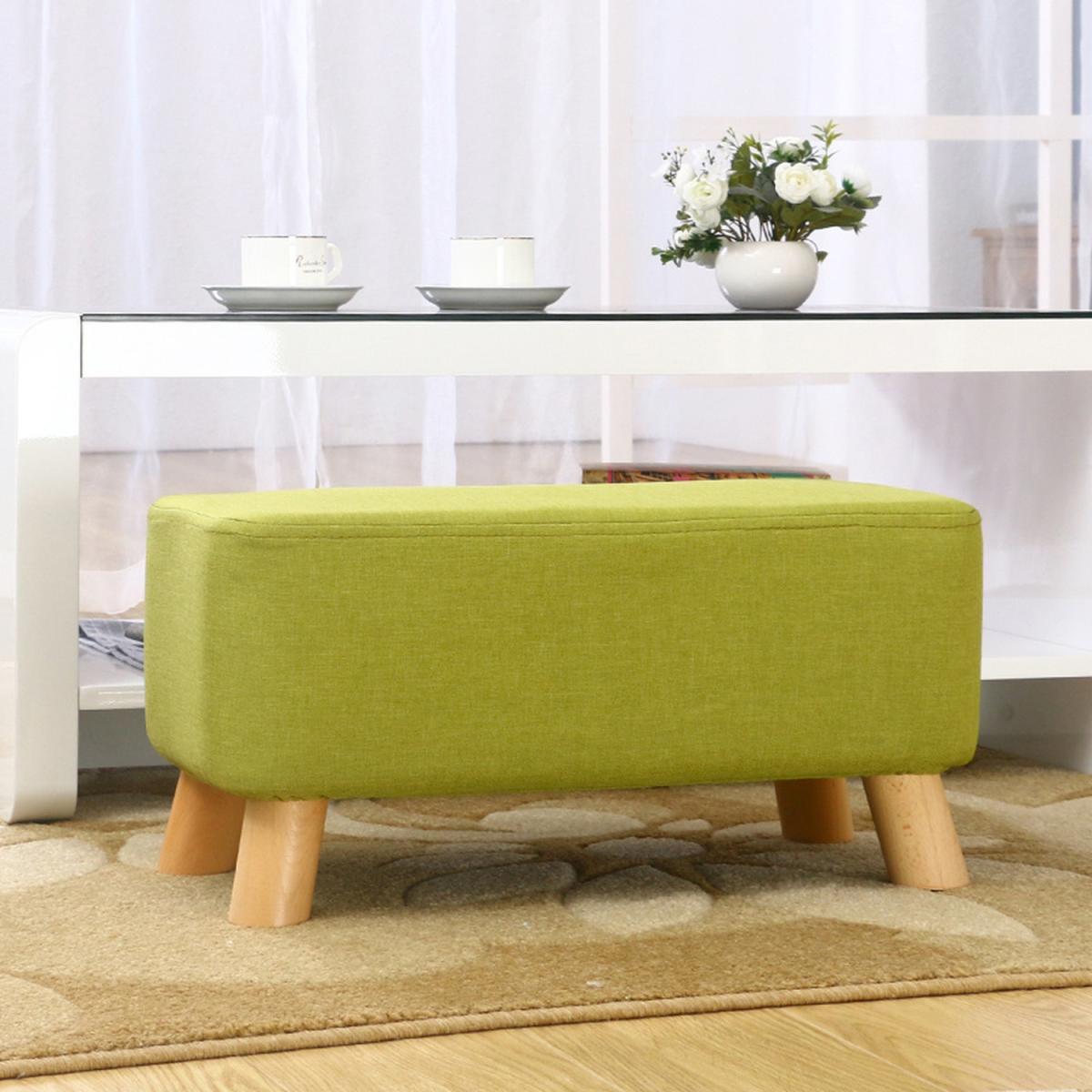 Rectangle Accent Footstool - Yellow / 81cm – image 8