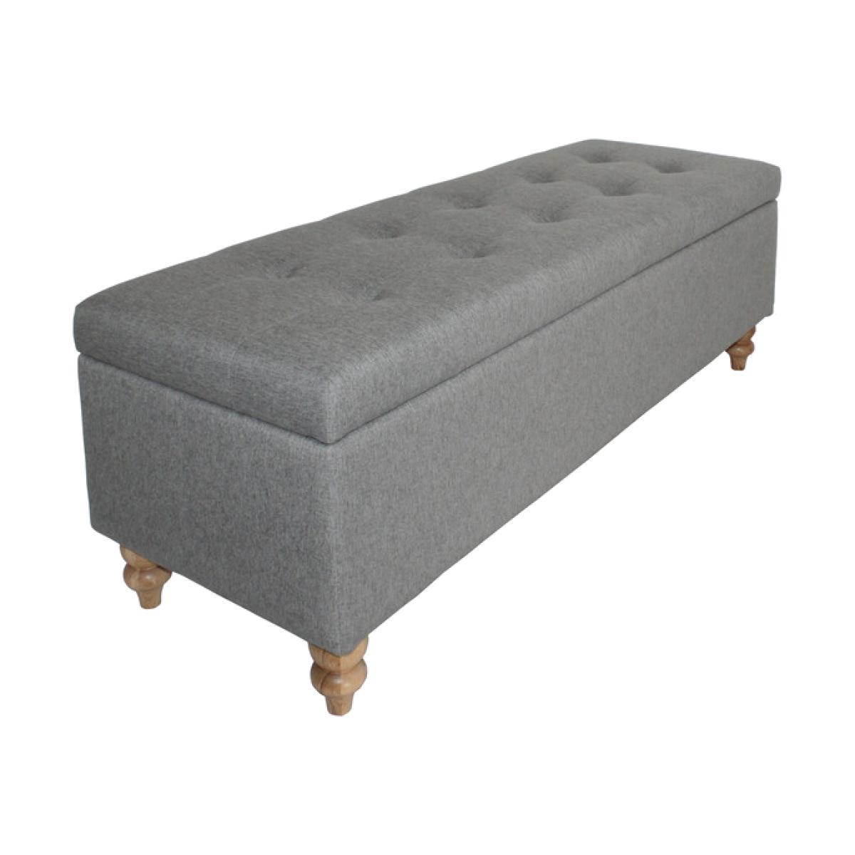 Blake Ottoman - Grey