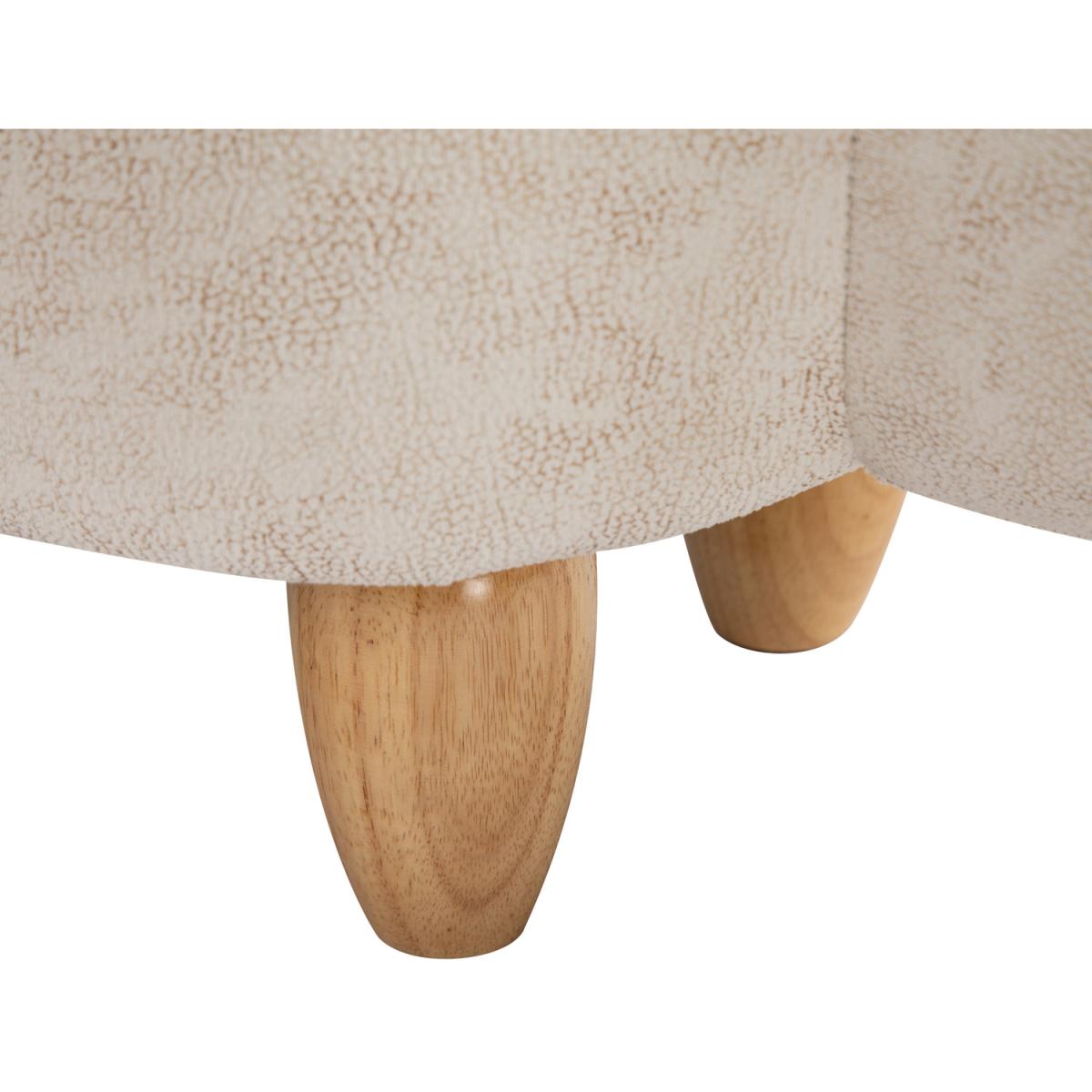 Rhino Storage Stool & Footrest with Wooden Frame - Grey – image 10