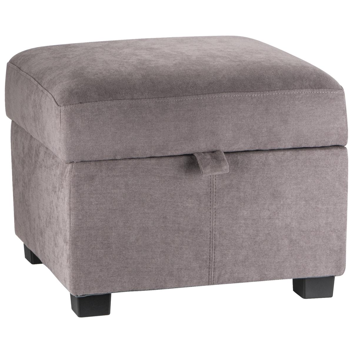 Ledbury Storage Ottoman - Light Grey – image 2