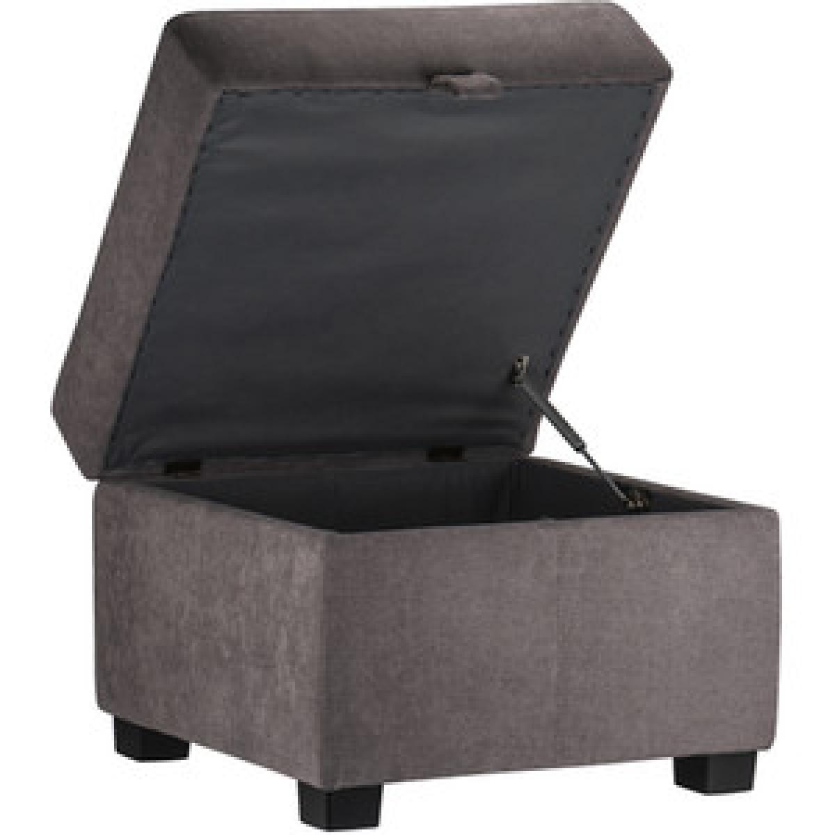 Ledbury Storage Ottoman - Light Grey – image 5