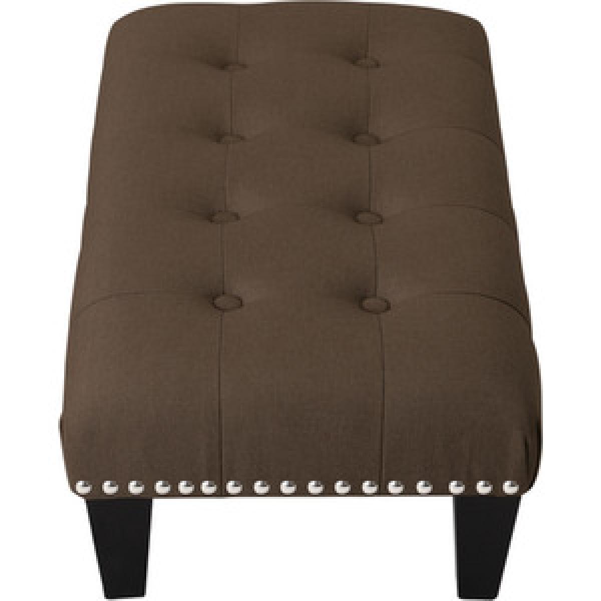 Rectangle Footstool - Light Grey / 71cm – image 7