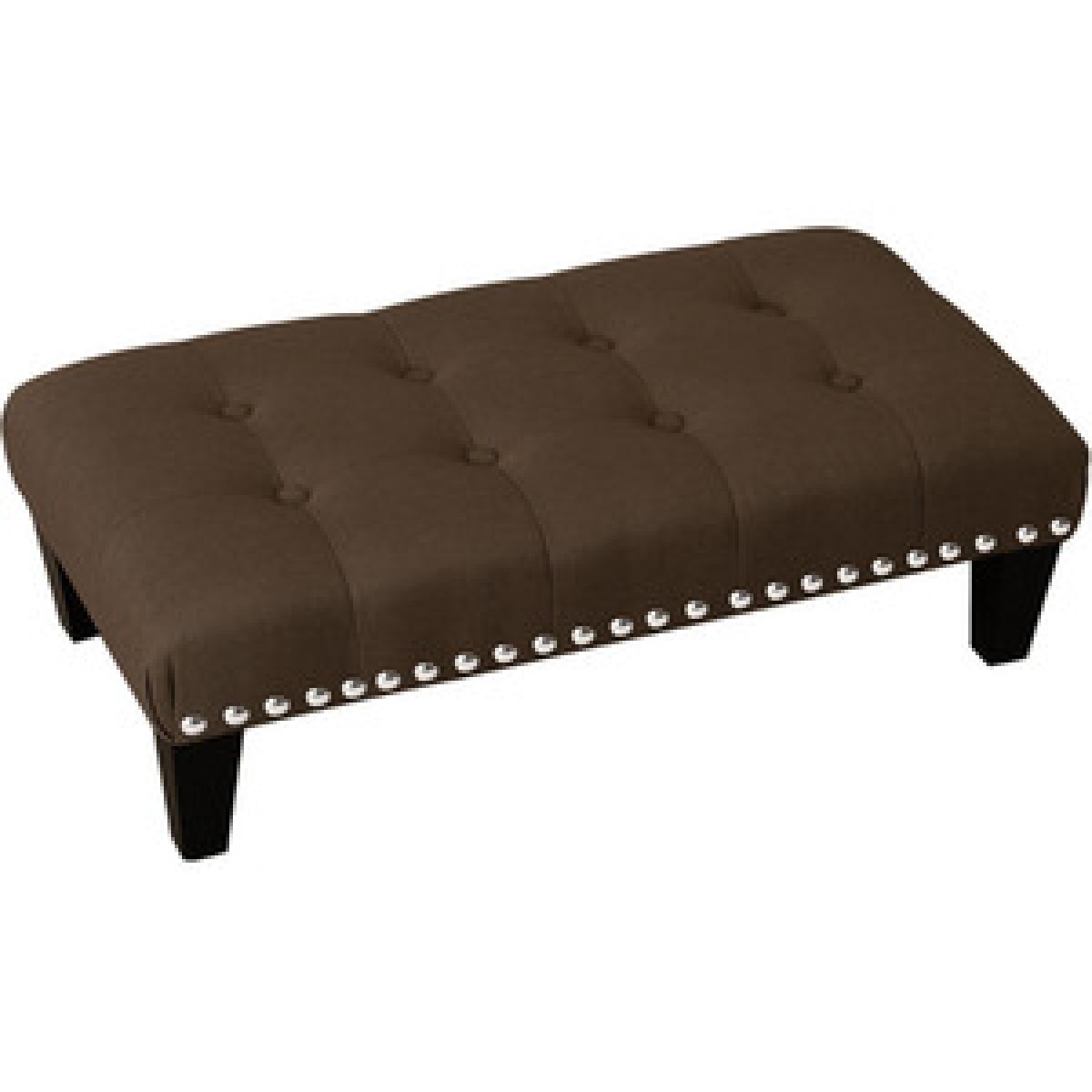 Rectangle Footstool - Light Grey / 71cm – image 8