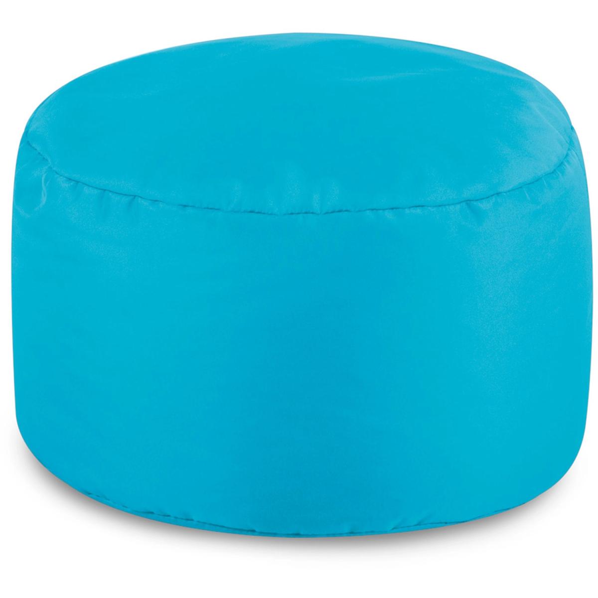 Indoor and Outdoor Bean Bag Footstool - Blue – image 10