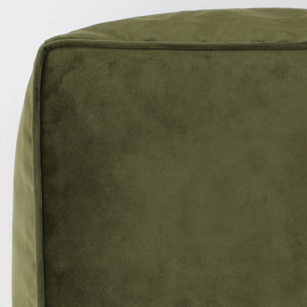 icon Velvet Footstool - Forest Green – image 14