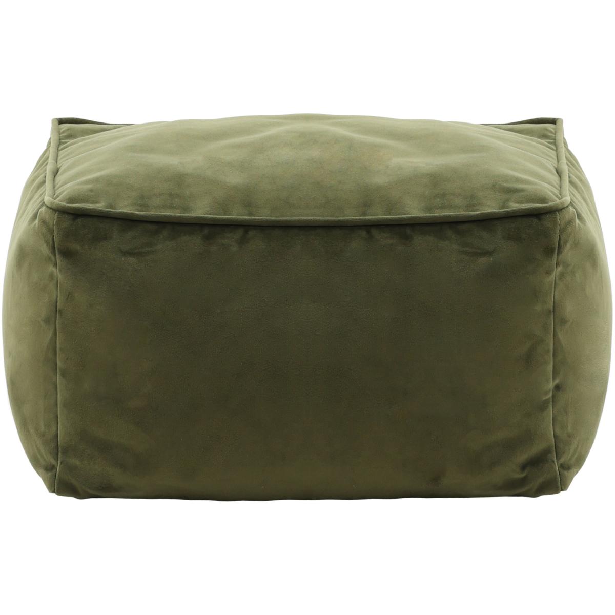 icon Velvet Footstool - Forest Green – image 10