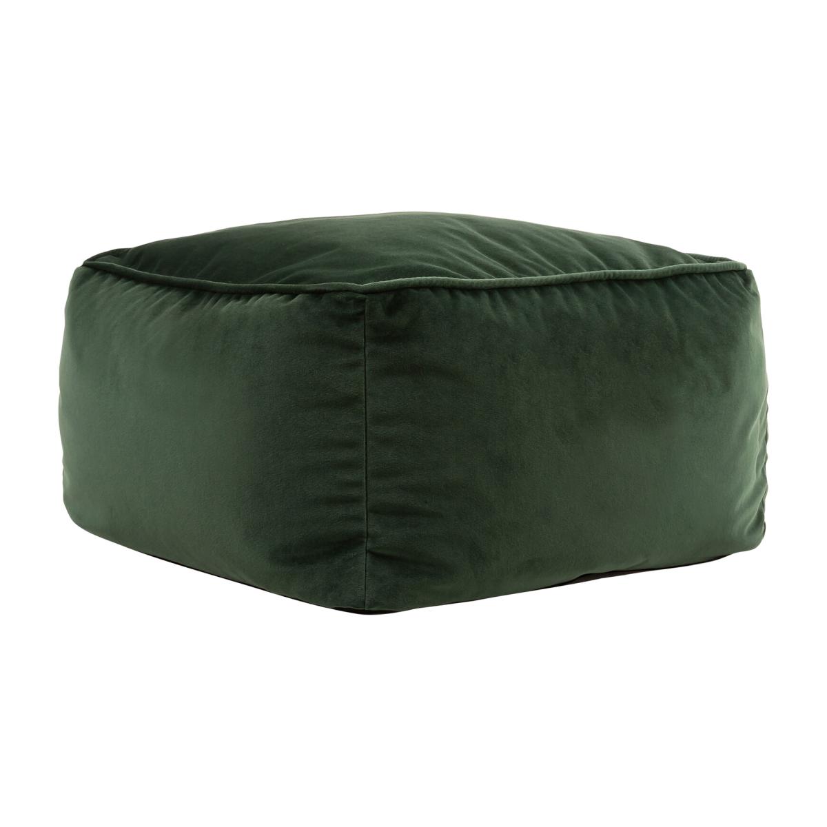 icon Velvet Footstool - Forest Green – image 1