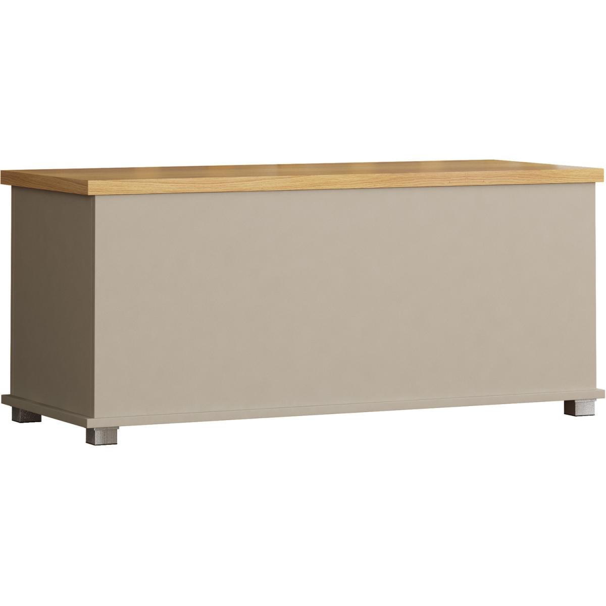 Arlington Storage Ottoman, Grey - Grey – image 2