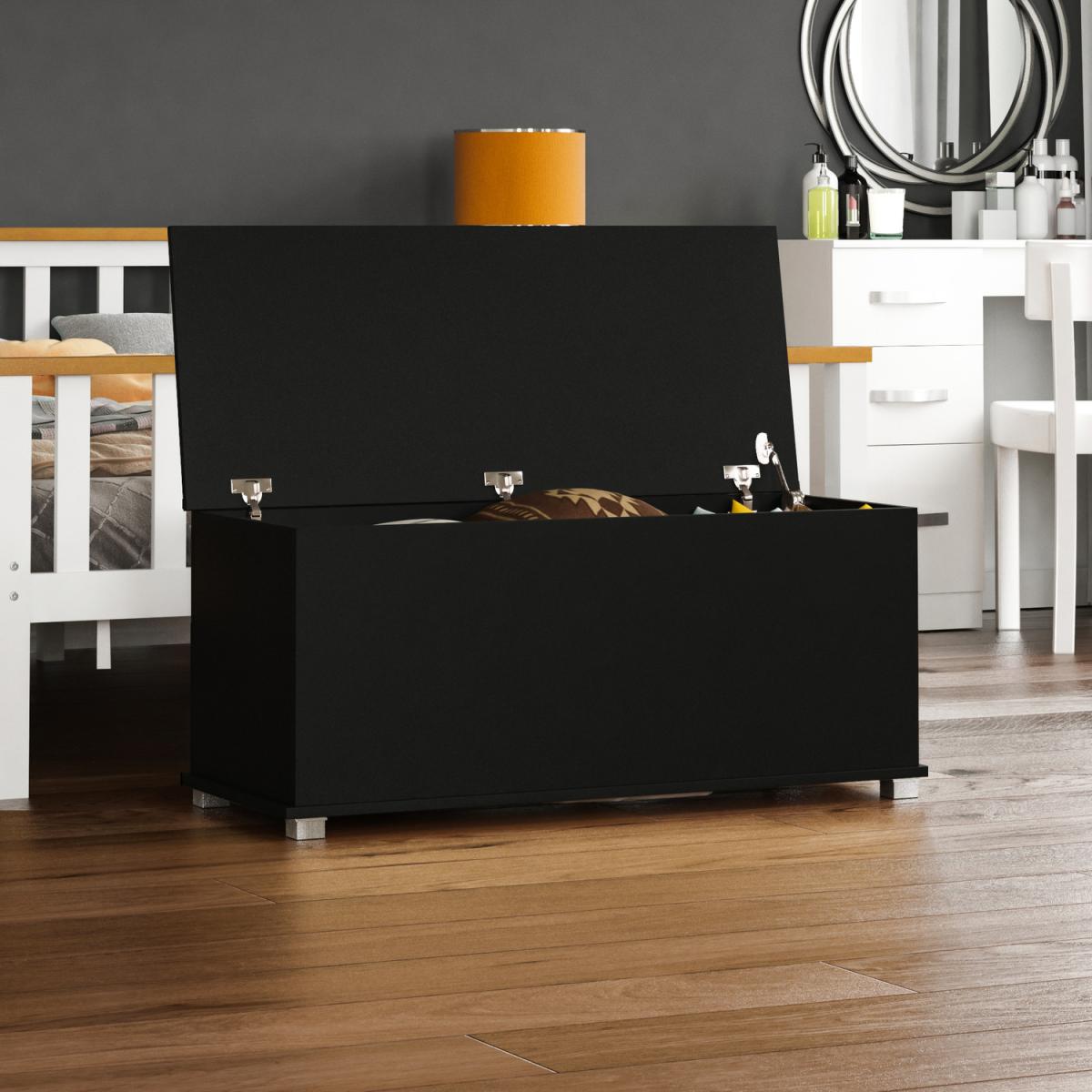 Leon Storage Ottoman - Walnut – image 13