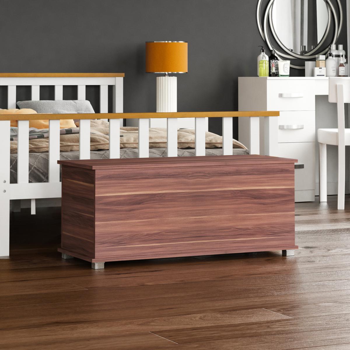 Leon Storage Ottoman - Walnut – image 15
