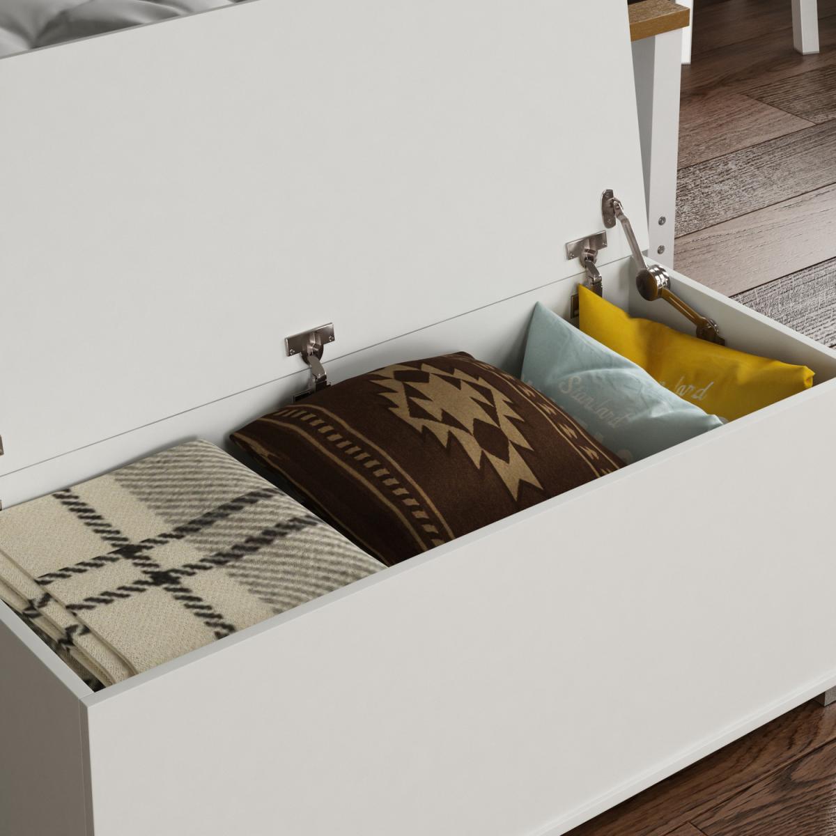Leon Storage Ottoman - Walnut – image 10