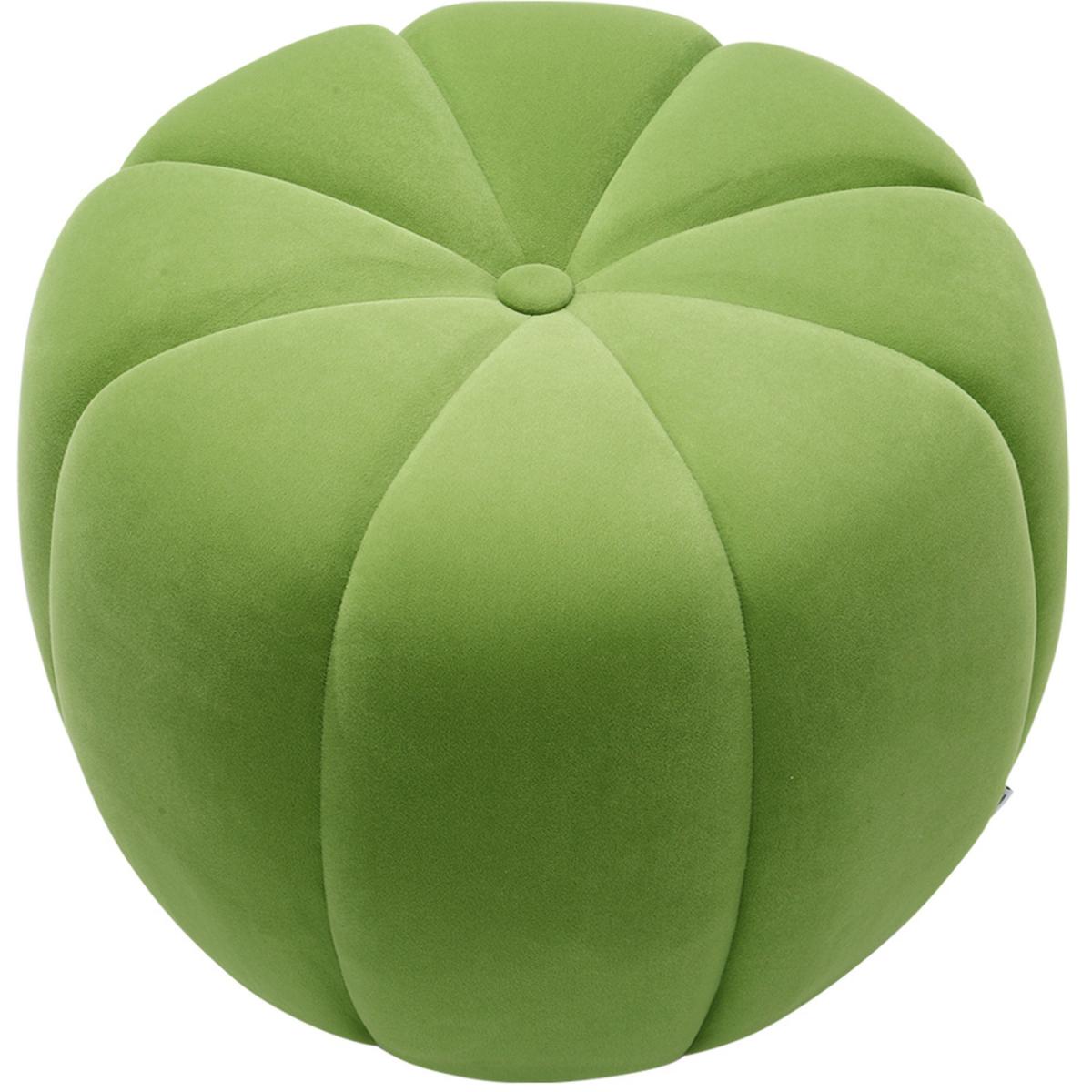 Pumpkin shaped Upholstered Footstool - Pink / 45cm – image 15