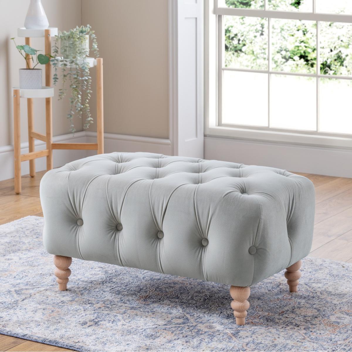 The Juliet Footstool - Chalk