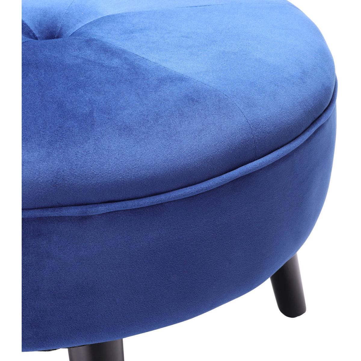 Casual Round Ottoman - Pink – image 16