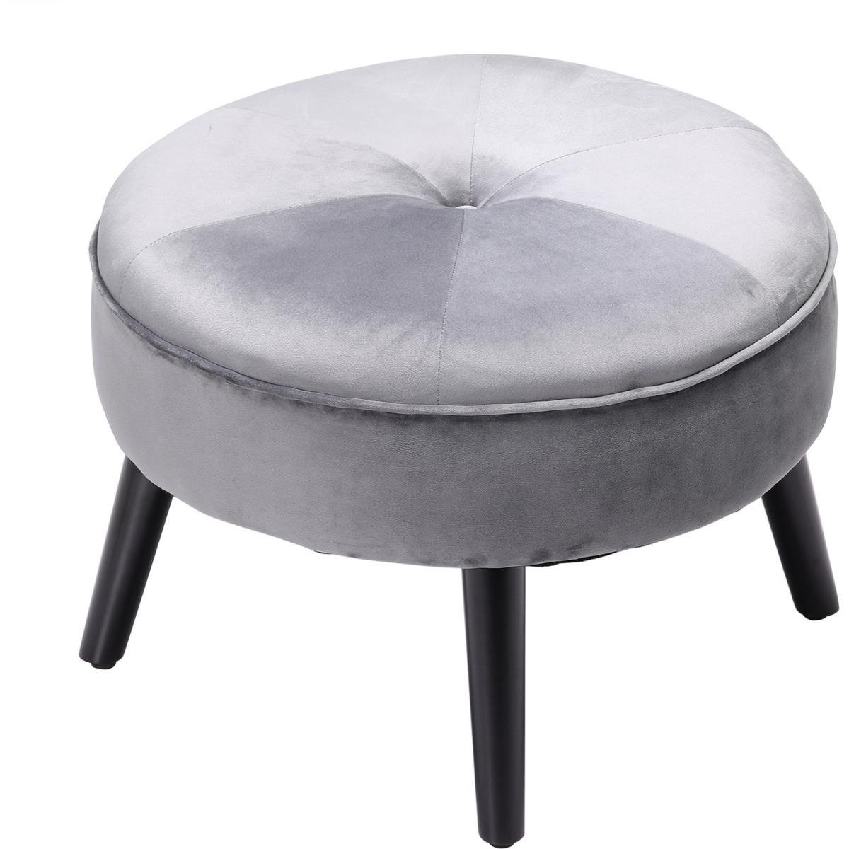 Casual Round Ottoman - Pink – image 7