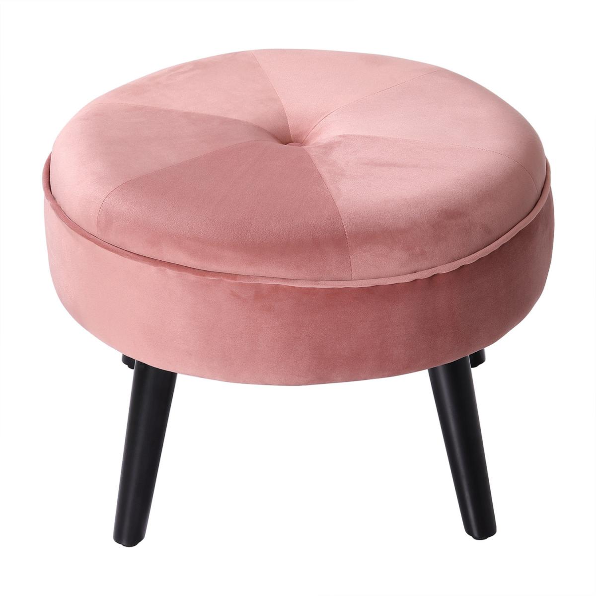 Casual Round Ottoman - Pink – image 8