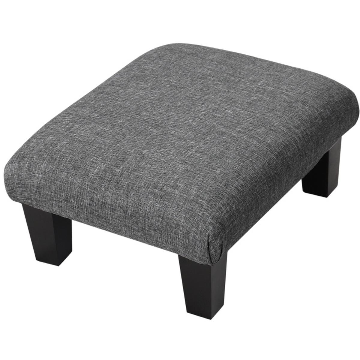 Linen Casual Footstools - Light Grey / 32cm – image 21