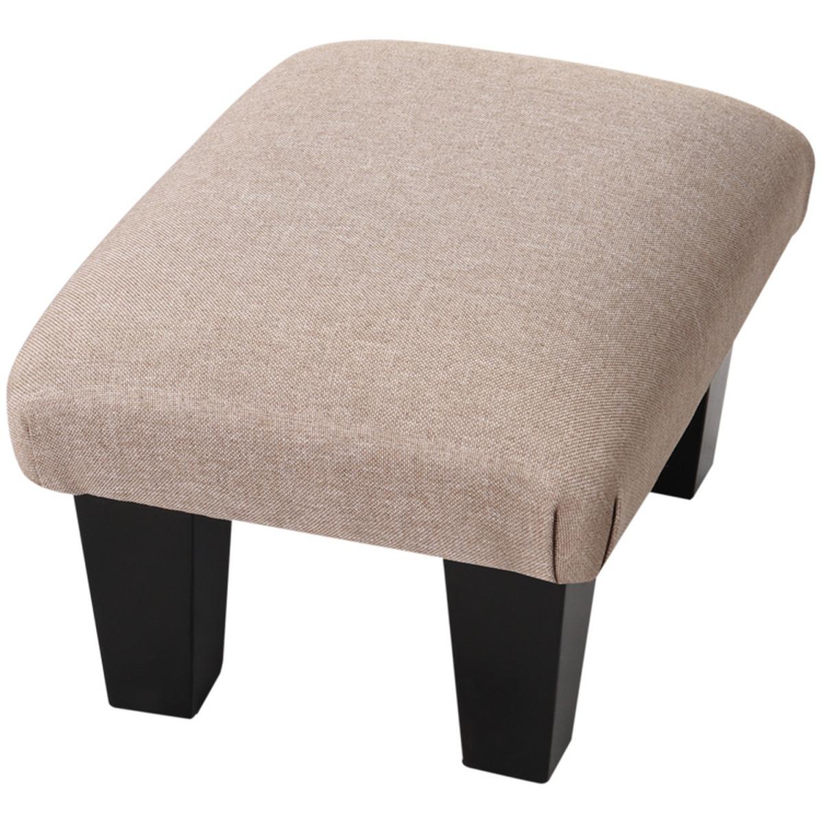 Linen Casual Footstools - Light Grey / 32cm – image 8