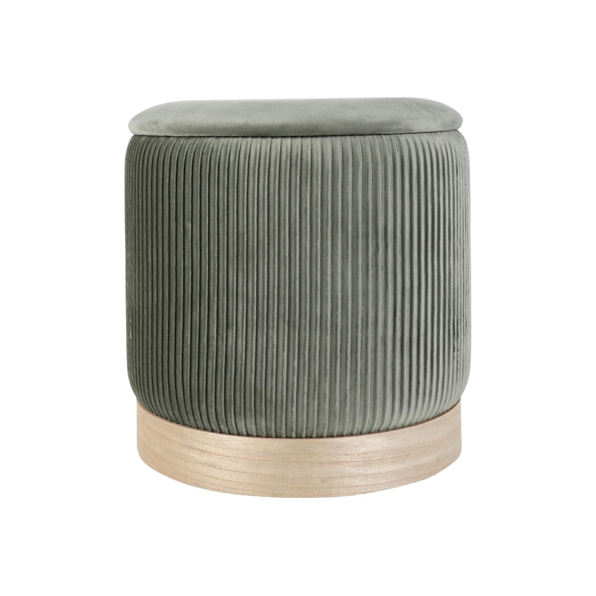 Olivia Footstool - Green