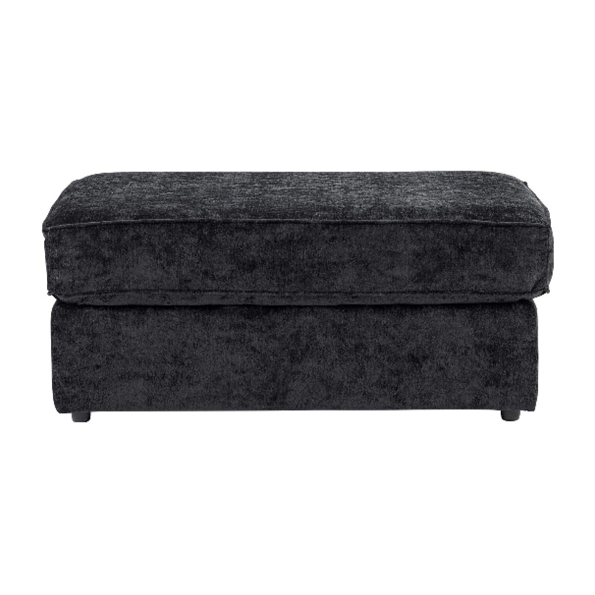Izzy Footstool - Black – image 1