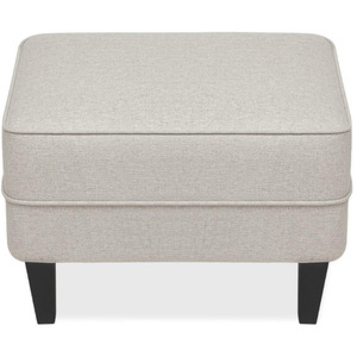 Super Soft Big Squared Footstool - Grey – image 8