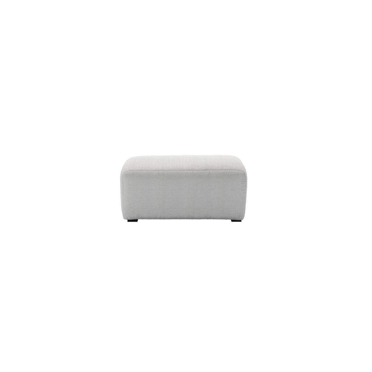 Oliver Footstool in Grey Marl Highland Tweed - sofa.com – image 2